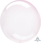 Crystal Clearz Petite Light Pink 10″ Foil Balloon by Anagram from Instaballoons