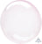 Crystal Clearz Petite Light Pink 10″ Foil Balloon by Anagram from Instaballoons