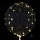 Globo Crystal Clearz con Luces Blancas 18″