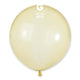Crystal Rainbow Yellow 19″ Latex Balloons (25 count)