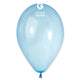 Crystal Rainbow Sky Blue 13″ Latex Balloons (50 count)