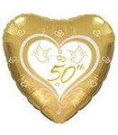 CTI 50th Wedding Anniversary 17″ Balloon