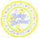 Baby Shower Star & Moon 18″ Balloon