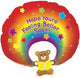 Siéntete mejor pronto Rainbow Bear Globo de 31″