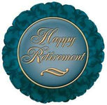 CTI Happy Retirement Green 17″ Balloon