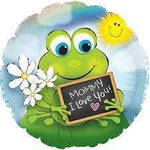 CTI Mommy I Love You Frog 18″ Balloon