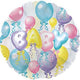 "Baby" en Letras de Globos con Globos Globo de 17″