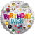 CTI Mylar & Foil Birthday Wish 9″ Balloon
