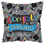 CTI Mylar & Foil Congrats To The Graduate 17″ Balloon