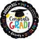 Dream Big Congrats Grad Globo de 17″