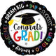Dream Big Congrats Grad 17″ Balloon
