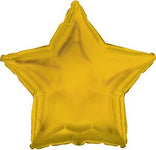 CTI Mylar & Foil Gold Star 17″ Balloon