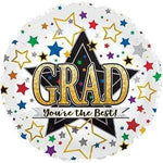 CTI Mylar & Foil Grad You're The Best Graduation 17″ Balloon