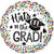 CTI Mylar & Foil Hats Off To The Grad 17″ Balloon