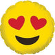 Heart Eyes Emoji 17″ Balloon