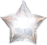 CTI Mylar & Foil Silver Star 17″ Balloon