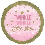 CTI Mylar & Foil Twinkle Twinkle Little Star Girl 17″ Balloon