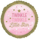 Twinkle Twinkle Niña Estrella 17″ Globo