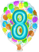 Number Eight 18″ Balloon
