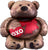 Cuddly Bear Love 28″ Foil Balloon by Anagram from Instaballoons