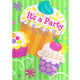 Cupcake Party Invitations (8 count)