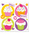Cupcake Party Lunch Napkins by Amscan from Instaballoons