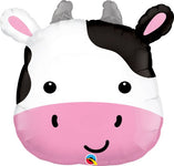 Cute Holstein Cow 28″ Foil Balloon by Qualatex from Instaballoons