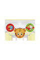 Daniel Tiger Honeycomb Decorations