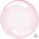 Globo Rosa Oscuro Crystal Clearz Petite 10″