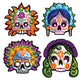 Day of the Dead Mask (12 count)