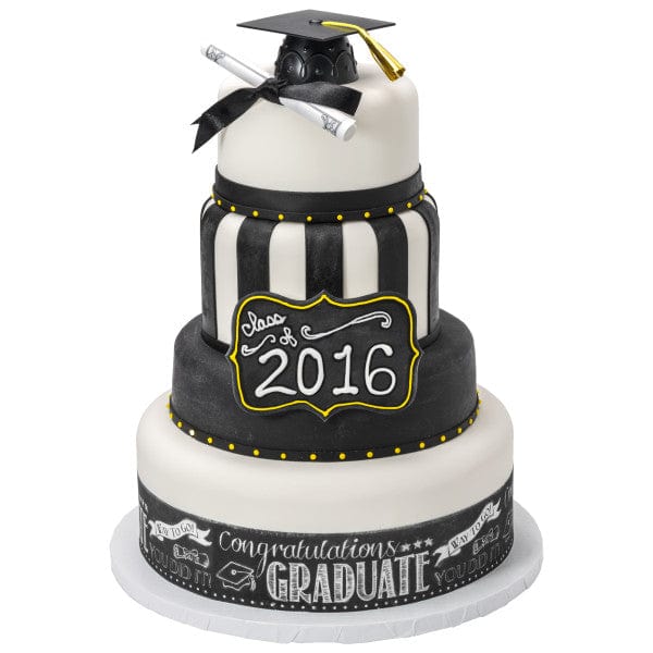 Graduation Cake Topper Personalized Grad Decoration Class of Script Cake  Topper Congrats Grad Graduation Party School College Student 