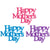 DecoPac Party Supplies Happy Mother's Day Script (24 count)