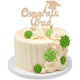 Congrats Grad Wood Cake Toppers (6 count)