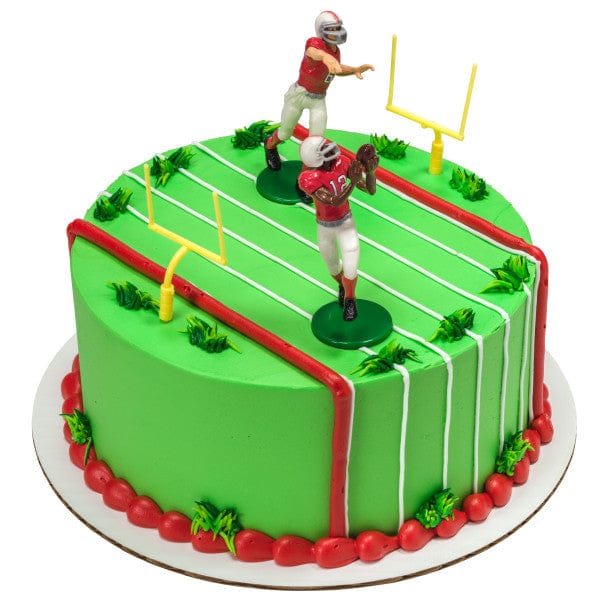 nfl football and tee publix cake