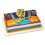 DecoPac Party Supplies Transformers Autobot Battle Cake Kit