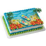 DecoPac Summer Flip Flops Cake Kit