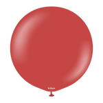 Deep Red 24″ Latex Balloons by Kalisan from Instaballoons