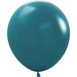 Deluxe Deep Teal18″ Latex Balloons by Sempertex from Instaballoons