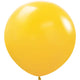 Deluxe Honey Yellow 24″ Latex Balloons (10 count)