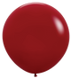 Deluxe Imperial Red 24″ Latex Balloons (10 count)