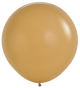 Deluxe Latte 36″ Latex Balloons (2 count)