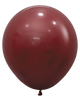 Deluxe Merlot 18″ Latex Balloons (25 count)