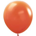 Deluxe Sunset Orange 18″ Latex Balloons by Sempertex from Instaballoons