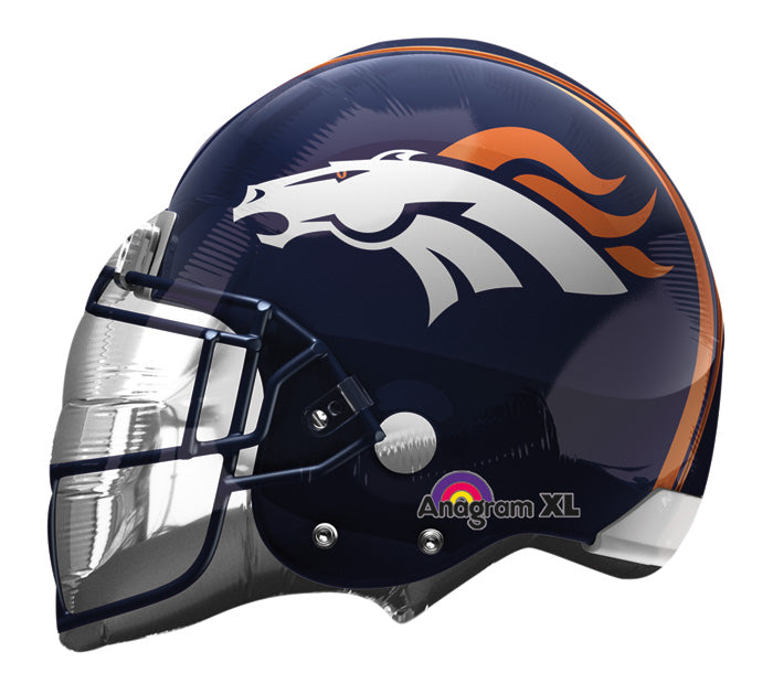 Denver Broncos Helmet Foil Balloon, 21