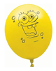 Spongebob Squarepants Face 12″ Globos de látex (6)