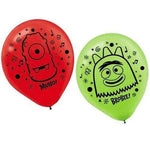 Designware Latex Yo Gabba Gabba Muno & Brobee 12″ Latex Balloons (6)