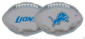 Detroit's Lions Football 18″ Foil Balloon by Covergram from Instaballoons