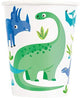 Dinosaur 9oz Paper Cups (8 count)