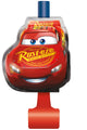 Disney Cars 3 Noisemaker Blowouts (8 unidades)