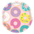 Donut Party Plates 9″ by Amscan from Instaballoons